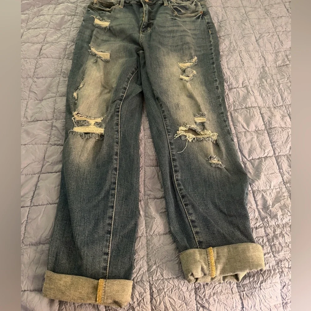 Judy Blue Boyfriend fit jeans Women’s 15/32 - Picture 1 of 4
